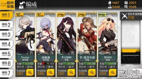 《少女前线》深度攻略：3HG2RF阵容搭配推荐，高效通关必备指南